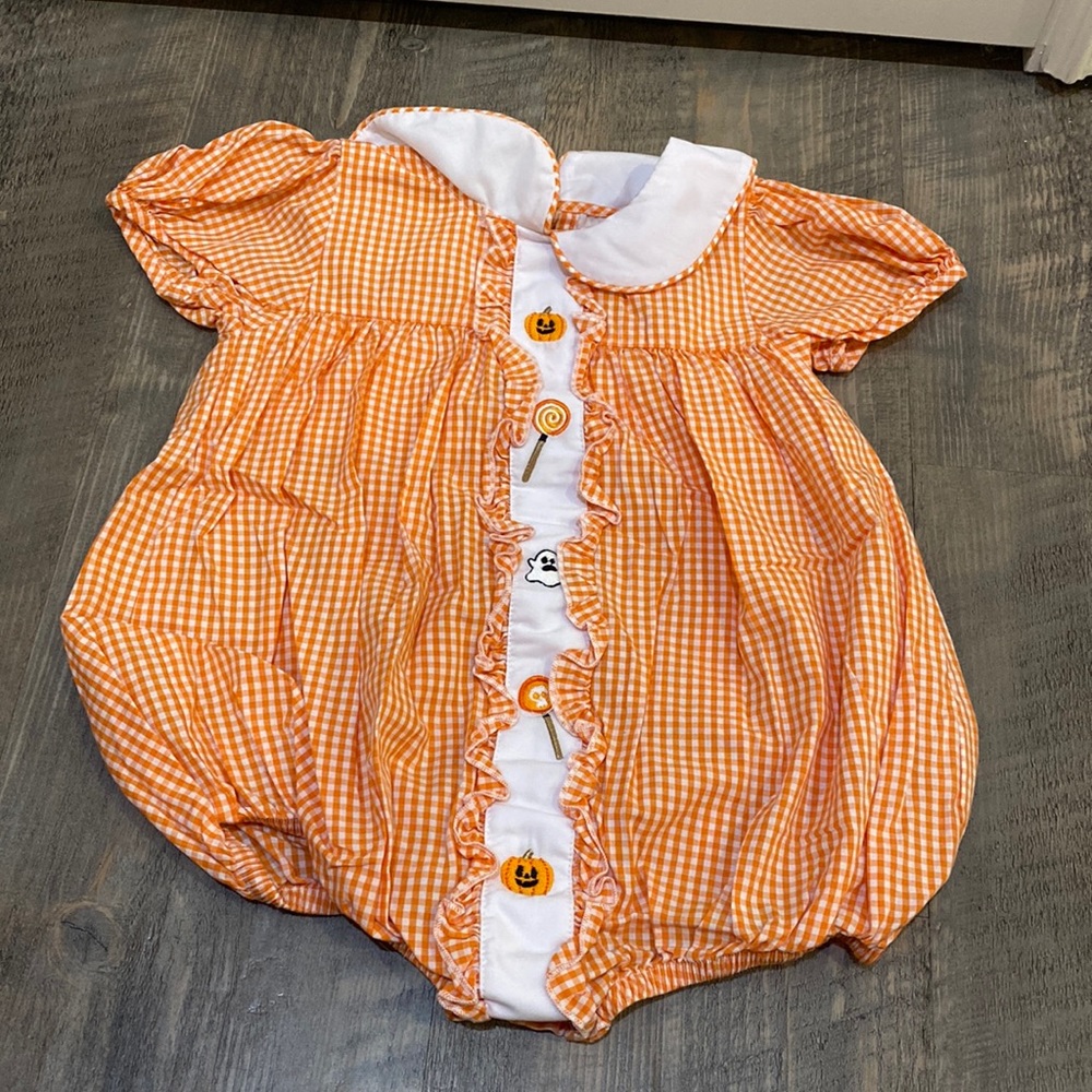 Smocked Halloween Bubble